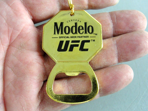 Modelo ufc metal beer bottle - modelo,