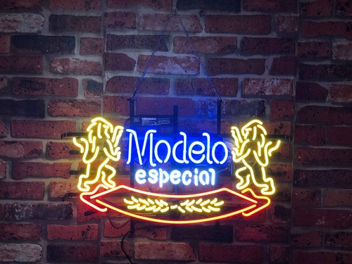Modelo especial cerveza neon - modelo,
